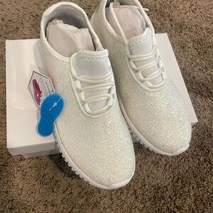 Sparkling White Women's Sneakers